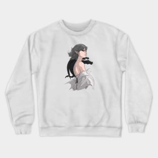 The princess and her dragon Crewneck Sweatshirt